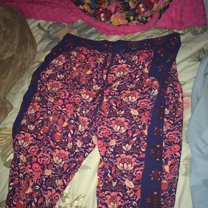 Floral jogger pant